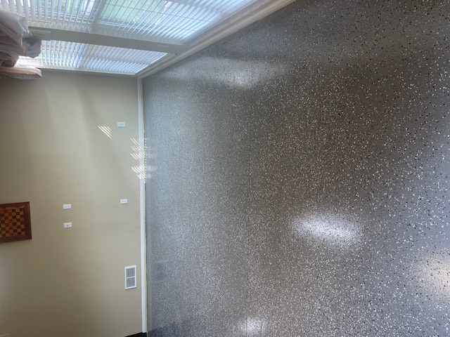 Epoxy floor coating example 3