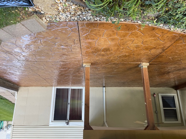 Concrete sealing example 2