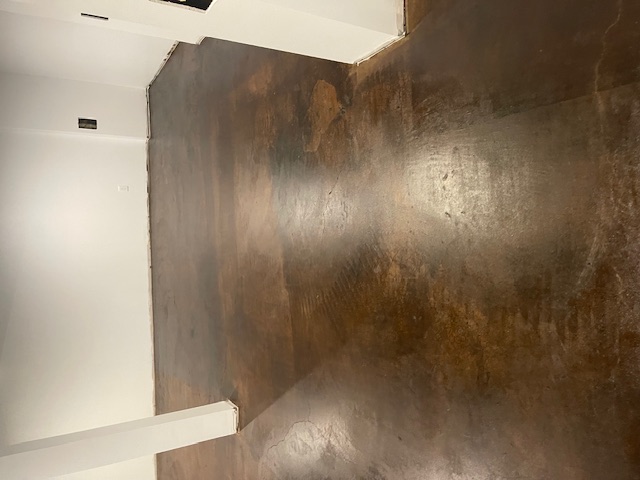 Concrete staining design examples