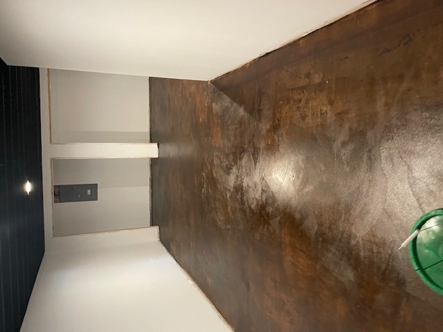 Concrete staining example 4